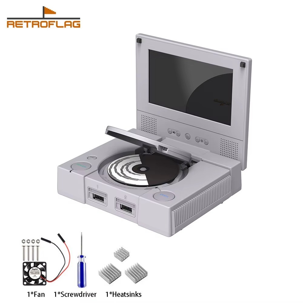 Retroflag PiStation Case with 4.3" LCD for Raspberry Pi 4 Model B
