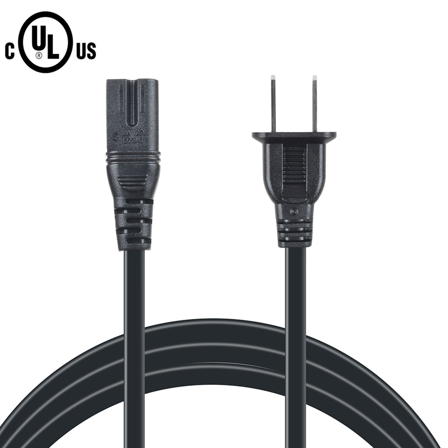 Aprelco 5ft UL 2 Prong Power Cord Cable Lead For BOSE WAVE RADIO AWR1-W Stereo