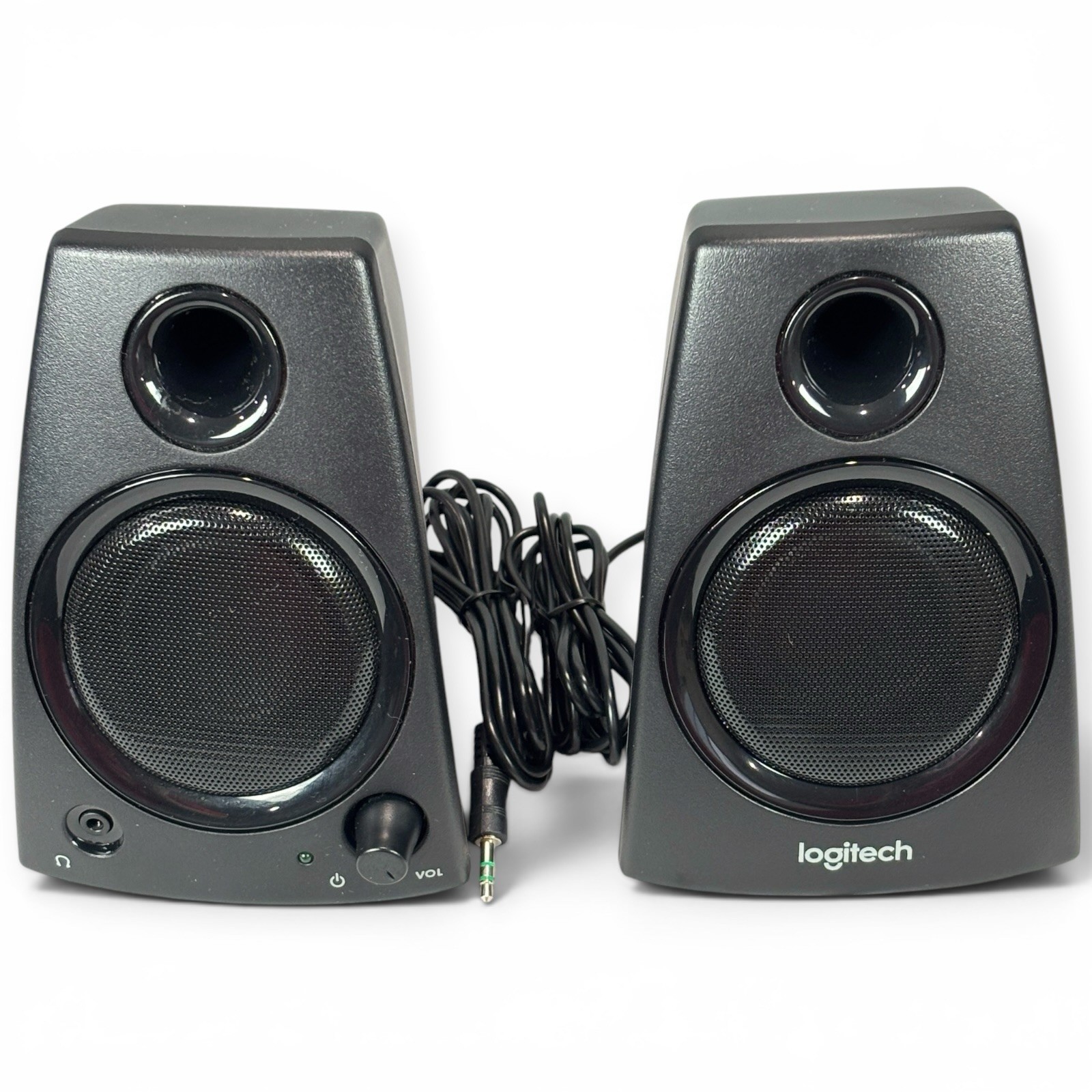 Logitech Z130 Wired 2.0 Stereo Computer Speakers Desktop Audio System Black