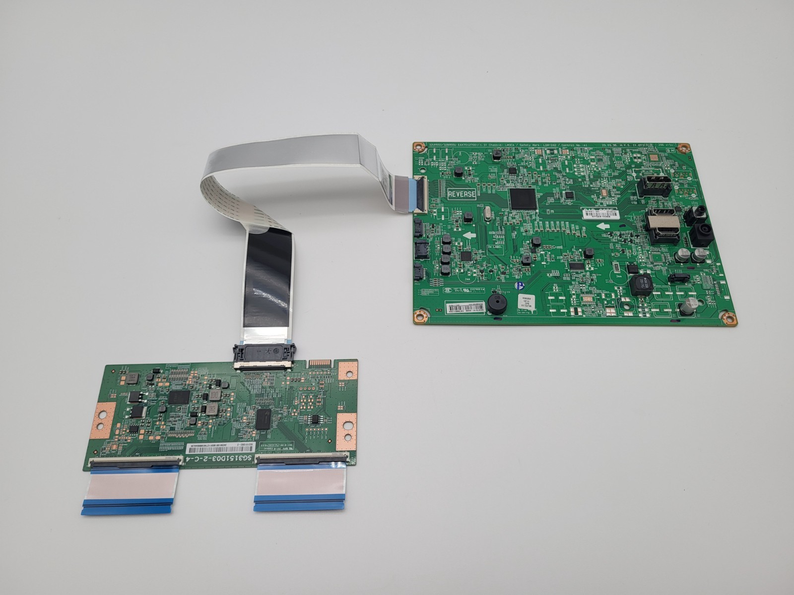 Main Board: EAX70127001 (1.3)  + T-CON S6315D03-2-C-4  for LG 32UR500K-B 32"