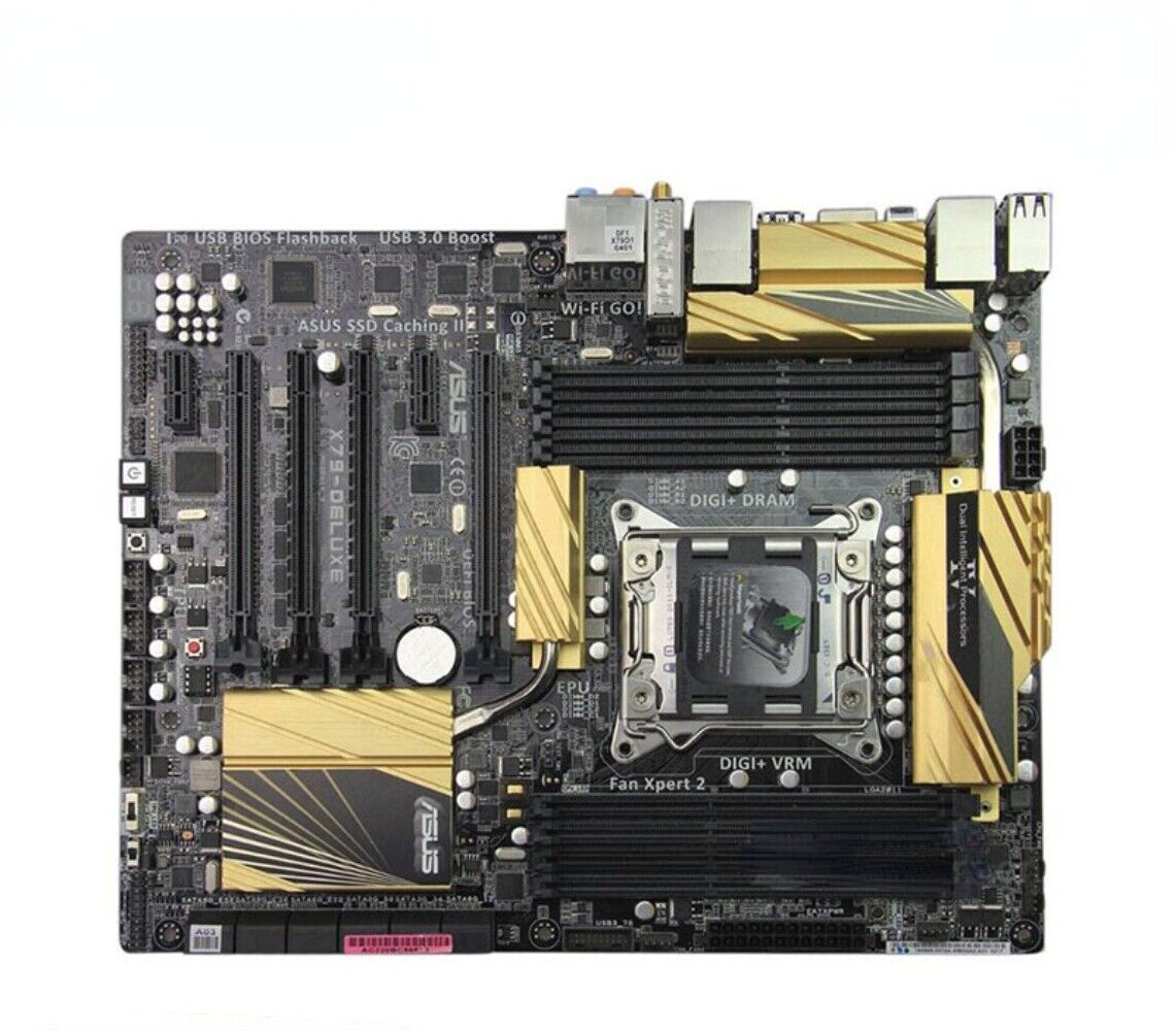 For ASUS X79-DELUXE Socket LGA 2011 DDR3 X79 Desktop Motherboard