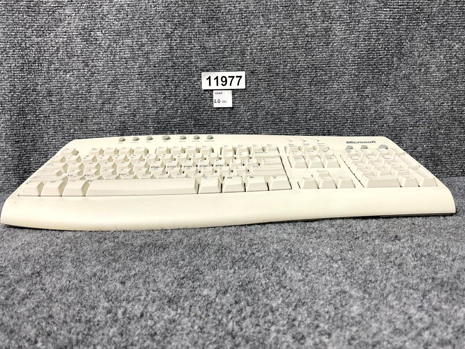 Microsoft Internet Clicky Keyboard RT9443 PS2