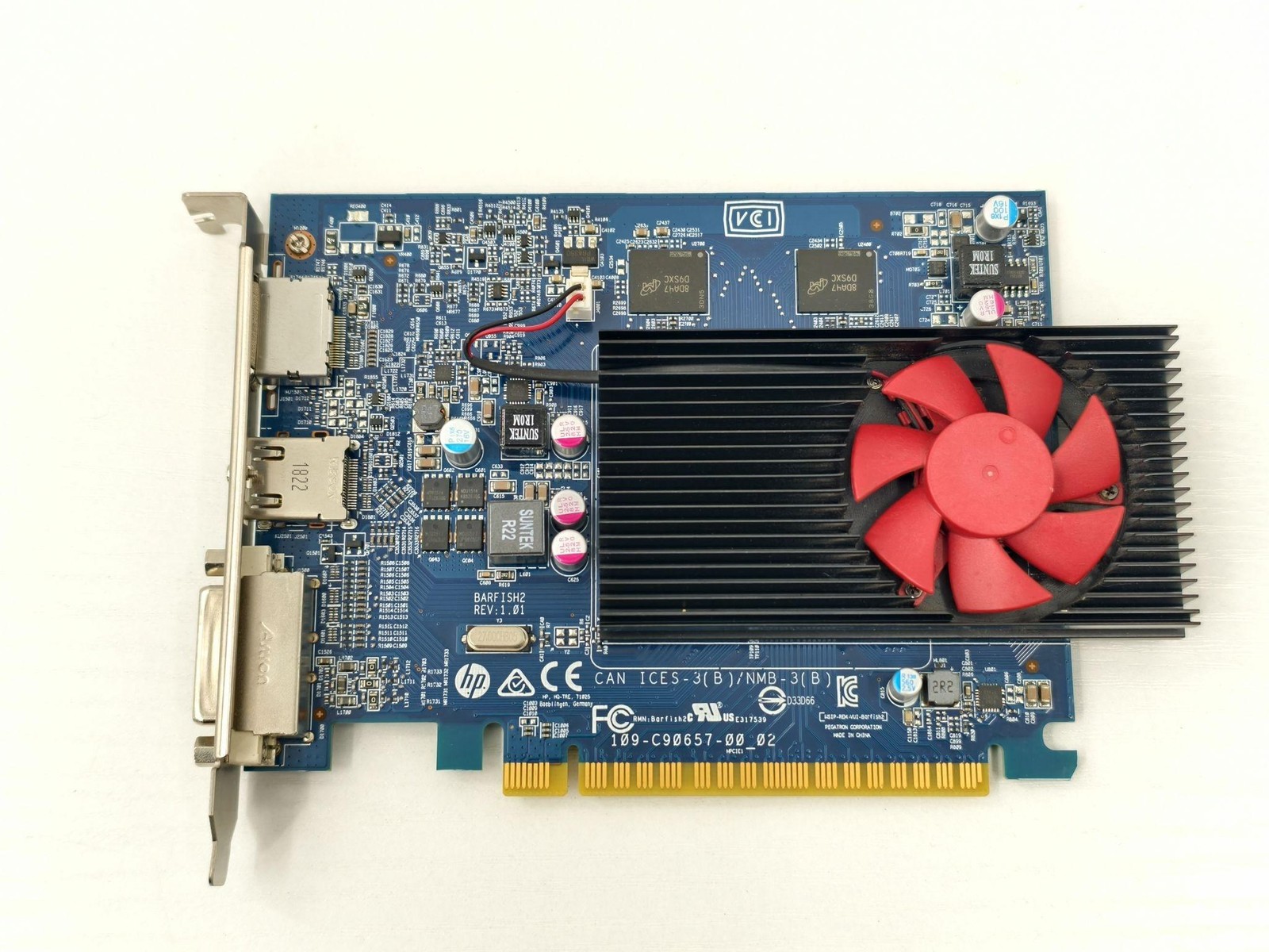 HP P/N 917881-002 AMD GPU PCIe X16 DVI HDMI DisplayPort Radeon R7 450 Untested