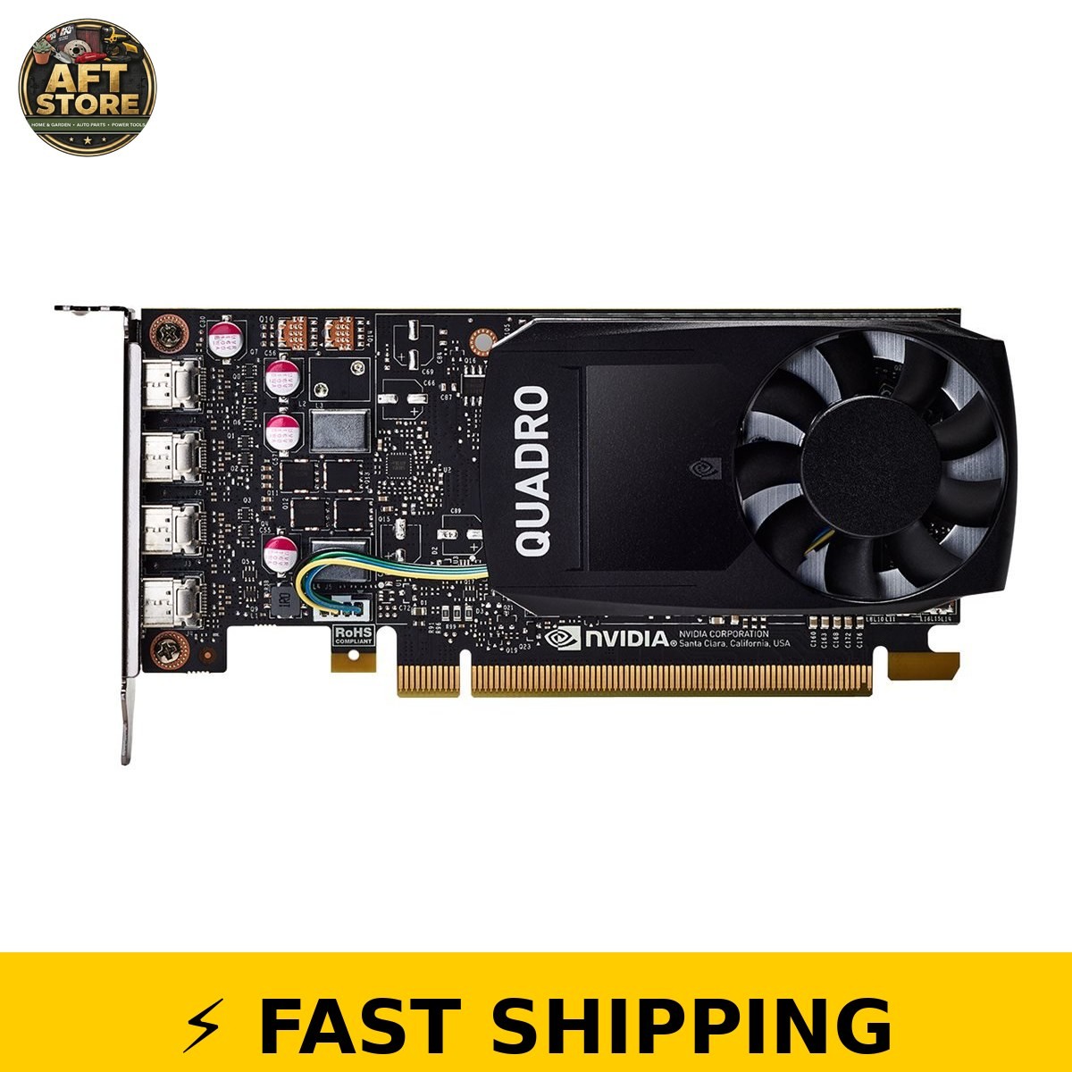 PNY NVIDIA Quadro P1000 Professional 4GB Graphics Board