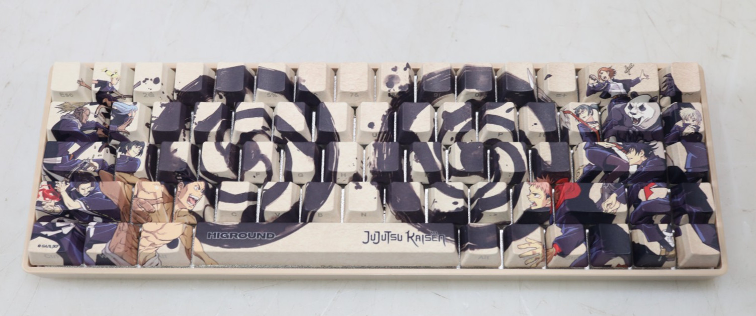 Jujutsu Kaisen JJK x Higround HG 65% Keyboard School