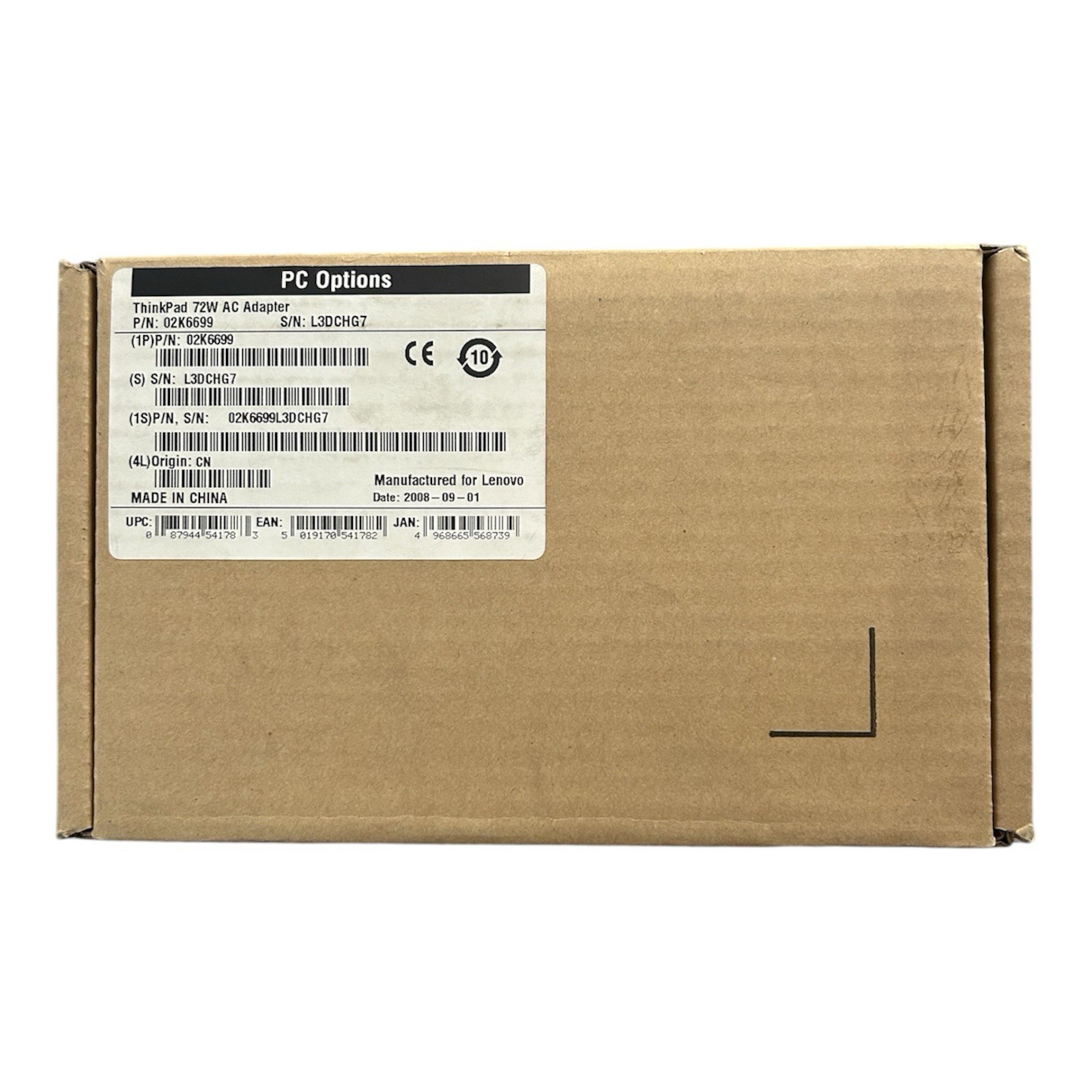 Genuine Lenovo IBM 02K6665 02K6669 02K6677 AC/DC Adapter 16V 4.5A 72W Charger