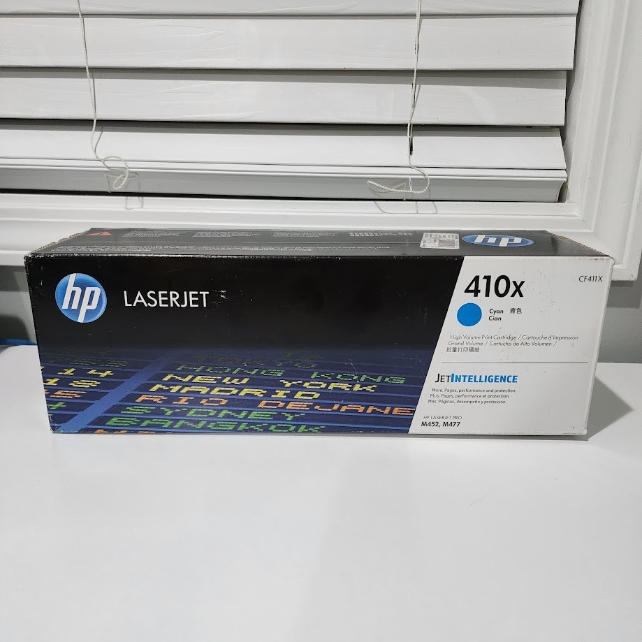 HP 410X CF411X  M452  TONER Cartridge CYAN