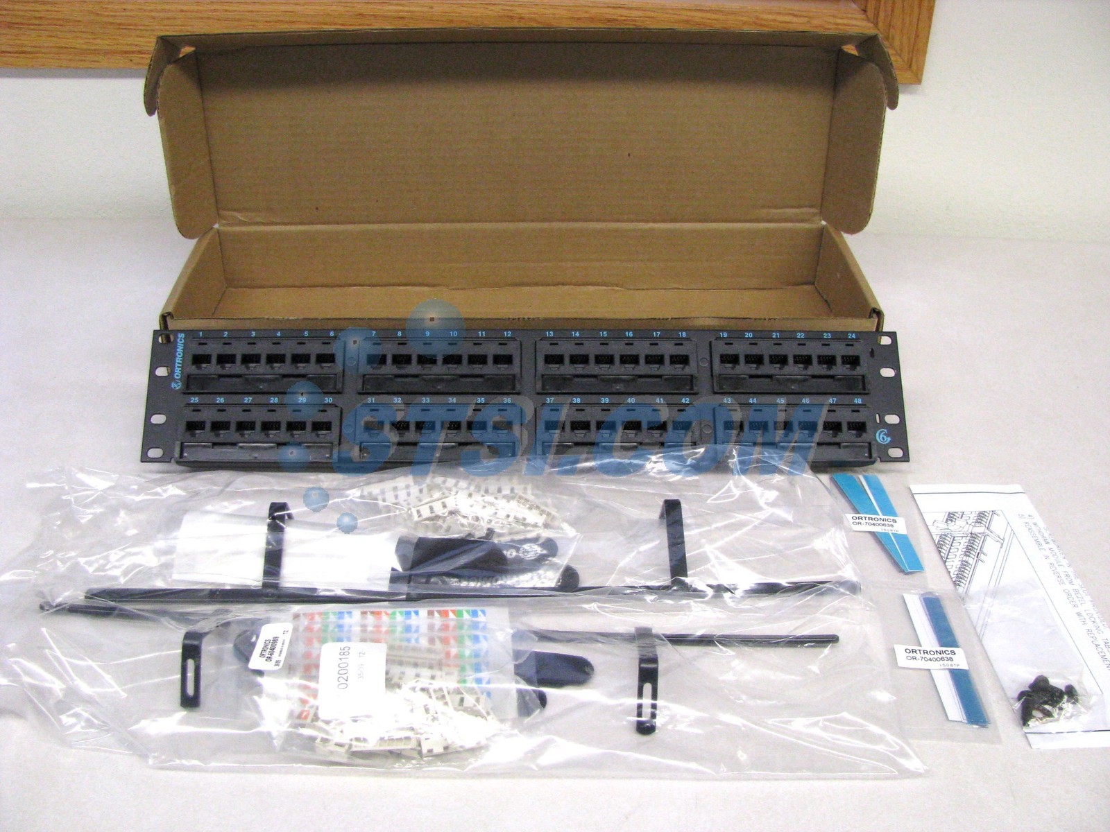 Ortronics Clarity 6 Cat6 48-Port Patch Panel OR-PHD66U48, New ~STSI