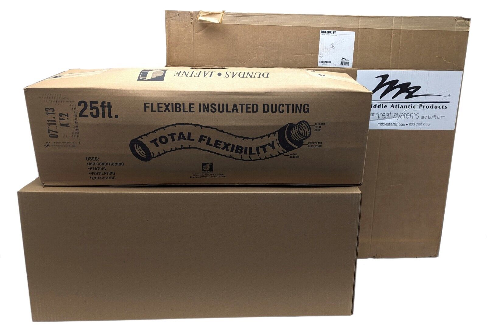 Middle Atlantic DUCT-COOL-1PT Quiet-Cool Series Duct Cool System 120V 135 CFM