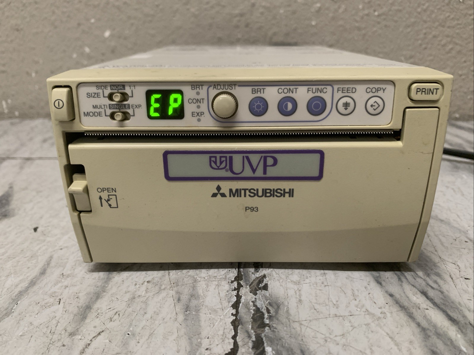 MITSUBISHI Electric P93DW Digital Monochrome Thermal Printer (A-1 Condition)