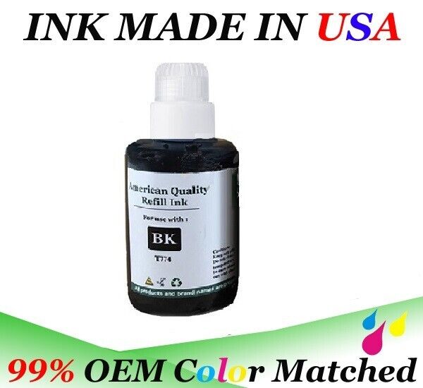 VC Black refill ink bottle (non-OEM) 774 for ET-3600 ET-4550 ET-16500 Printer 