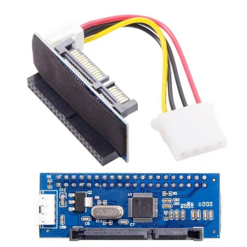 3 Pcs 3.5" IDE/PATA 40Pin Disk to SATA Female Converter Adapter PCBA for Desktop