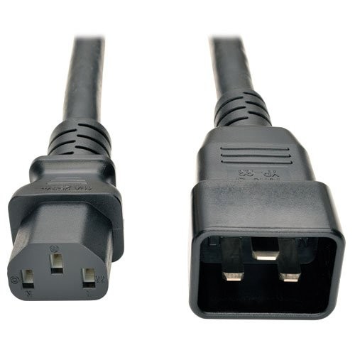 Tripplite P032003 Heavy Duty Power Extension Cord 3ft Black