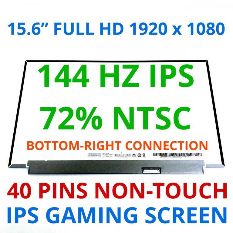 HP Omen 15-DC1058WM 7MA38UA 144hz LED LCD Screen FHD 1920x1080 Matte TESTED