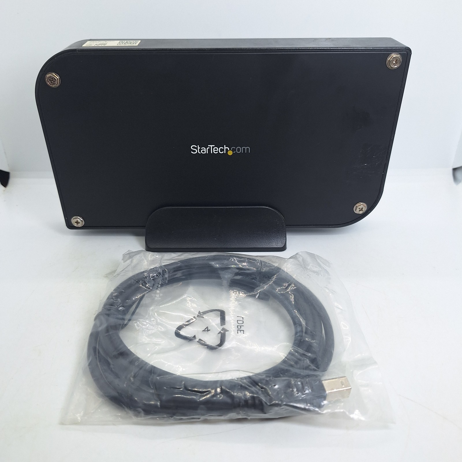 StarTech IDE3510U2 USB 2.0 IDE Hard Drive Enclosure Quantum 60GB HDD Untested