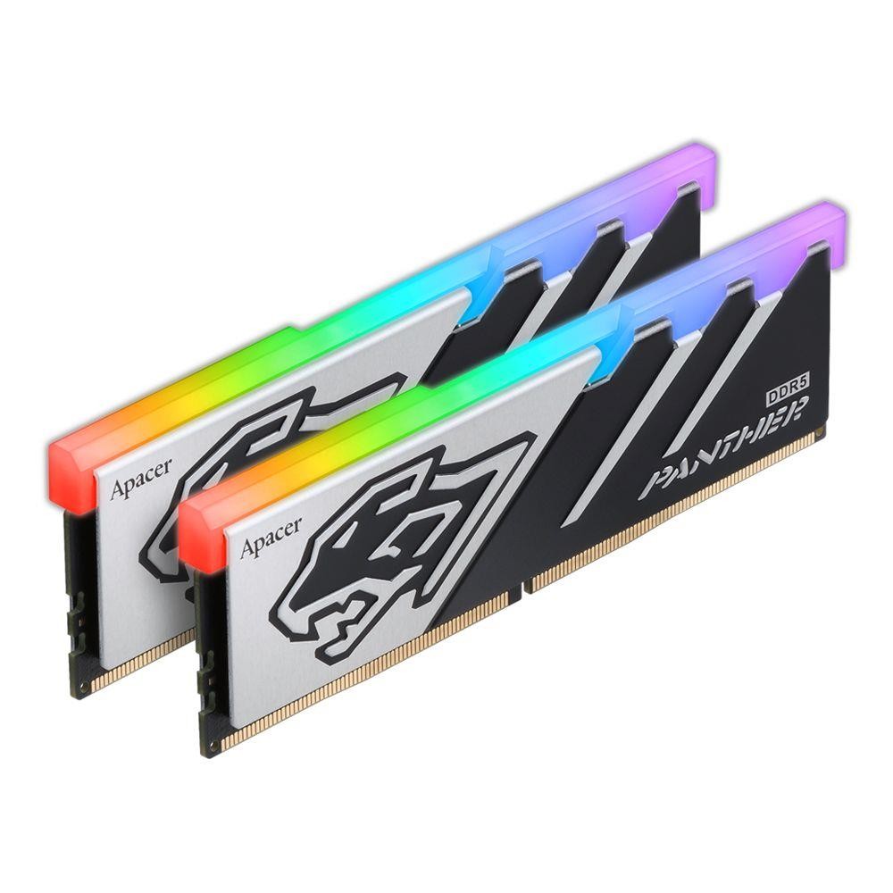 Pamięęć DDR5 Apacer Panther RGB 32GB (2x16GB) 5600MHz CL40 1.25V Apacer