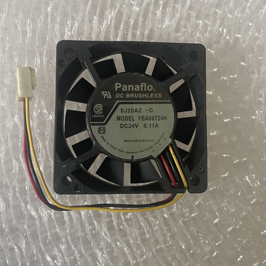 Panaflo FBA06T24H DC 24V 0.11A 60 * 60 * 15mm 60mm cooling fan 3pin