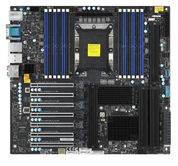 Supermicro X11SPA-TF Motherboard LGA2011 128GB LGA 3647 C621 E-ATX enhanced