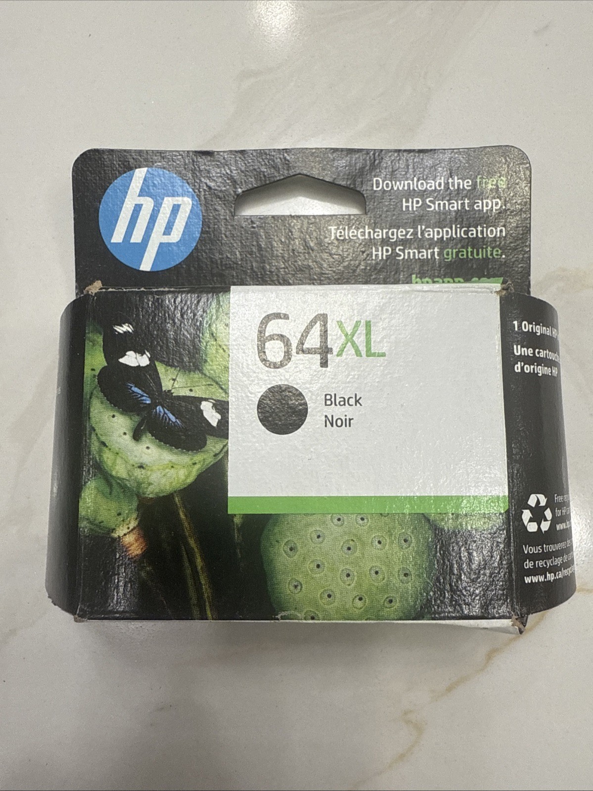 HP 64XL Cartridge Brand New Black Ink 01/2024  in USA