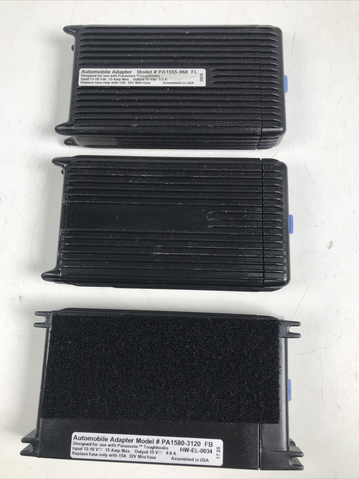 lot of 2 Lind Power Adapter PA1555-968 Panasonic Toughbook 48 50 72 PA1580-3120