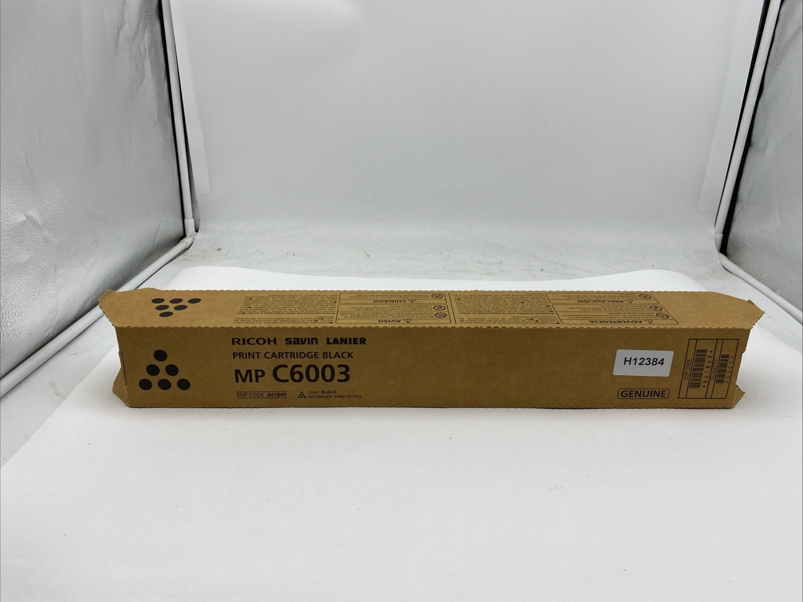 Ricoh Savin Lanier Print Cartridge Black MP C6003 841849 - NEW