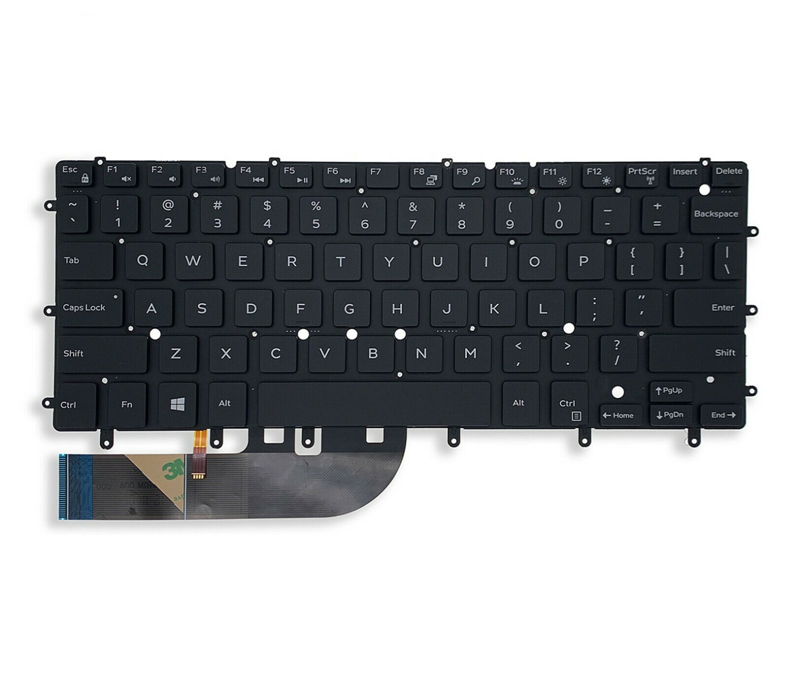Original US Backlit Keyboard for Dell XPS 13 9360