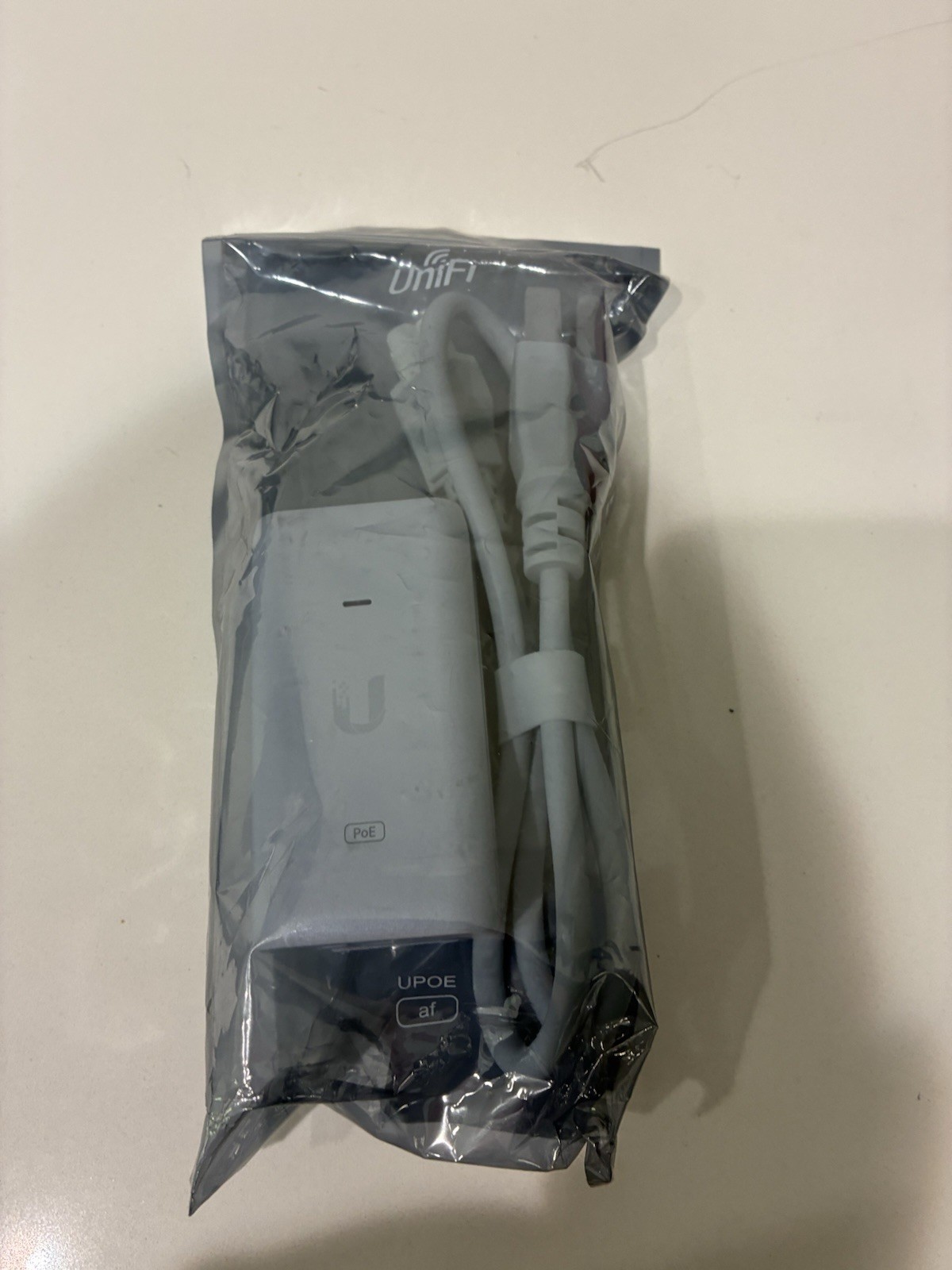 Ubiquiti UniFi U-PoE-AF PoE Injector UPOE af With Power Cord.