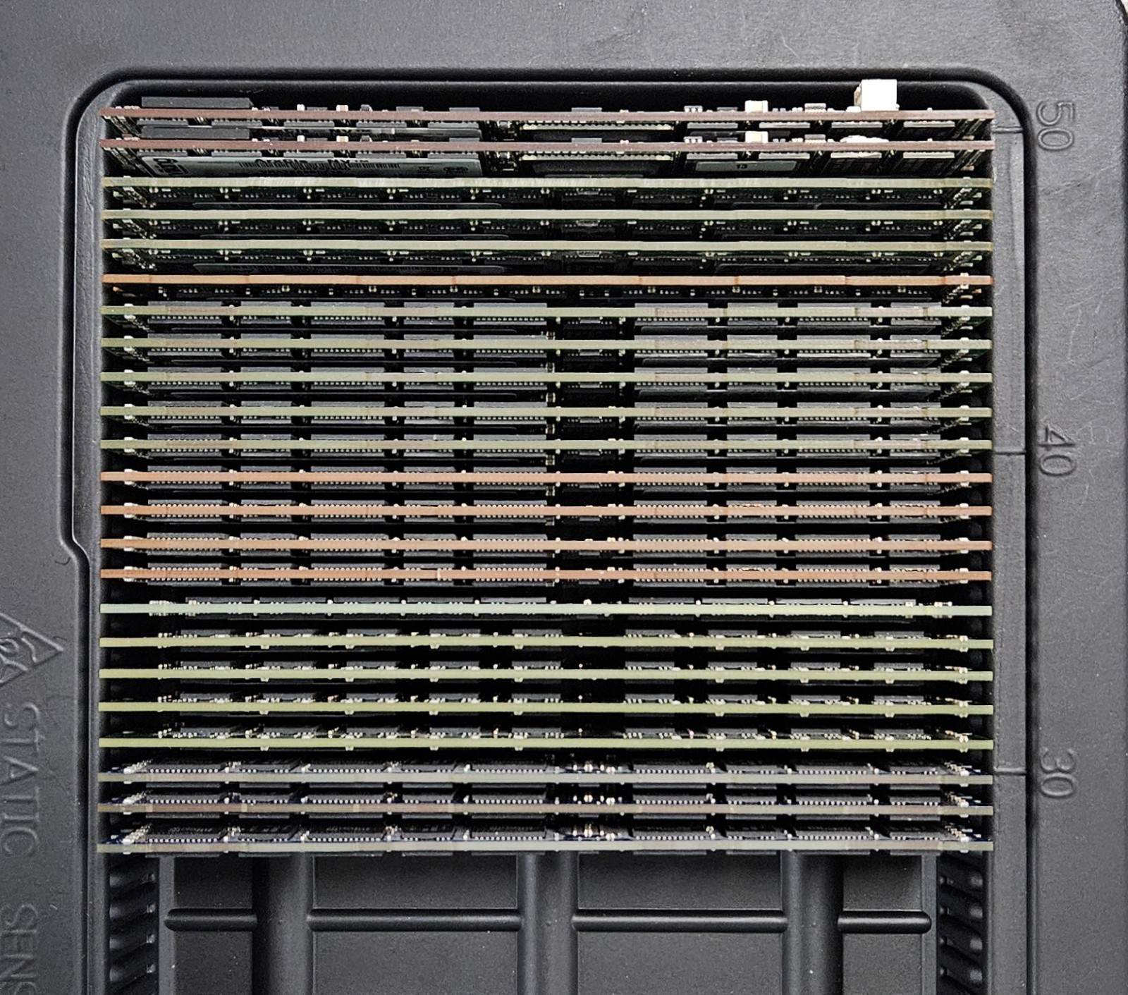 Lot of 23 8GB PC3-12800R/E ECC Server RAM Modules - Varous Brands