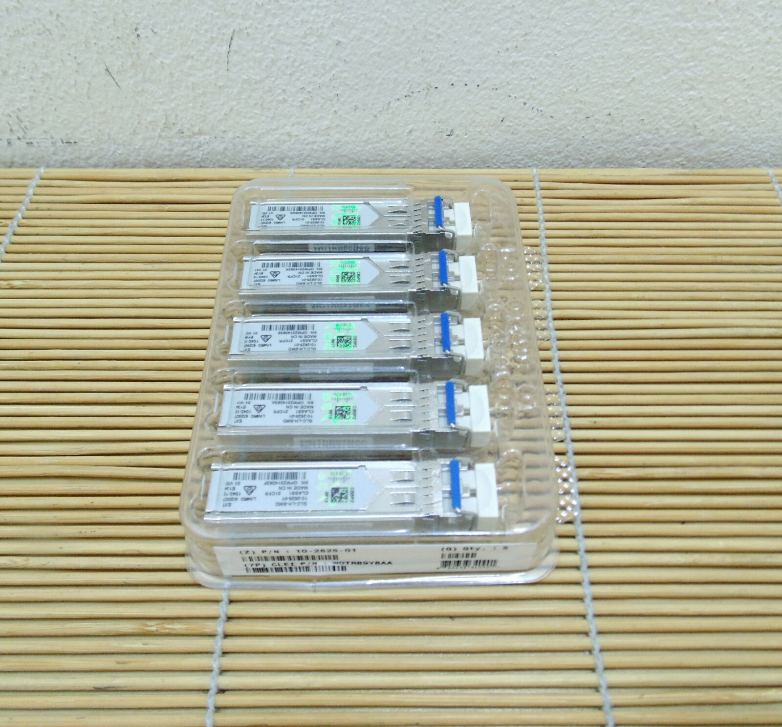 New Bundle of 5 Cisco Opnext GLC-LH-SMD Mini GBIC DOM V01 10-2625-01 New Sealed