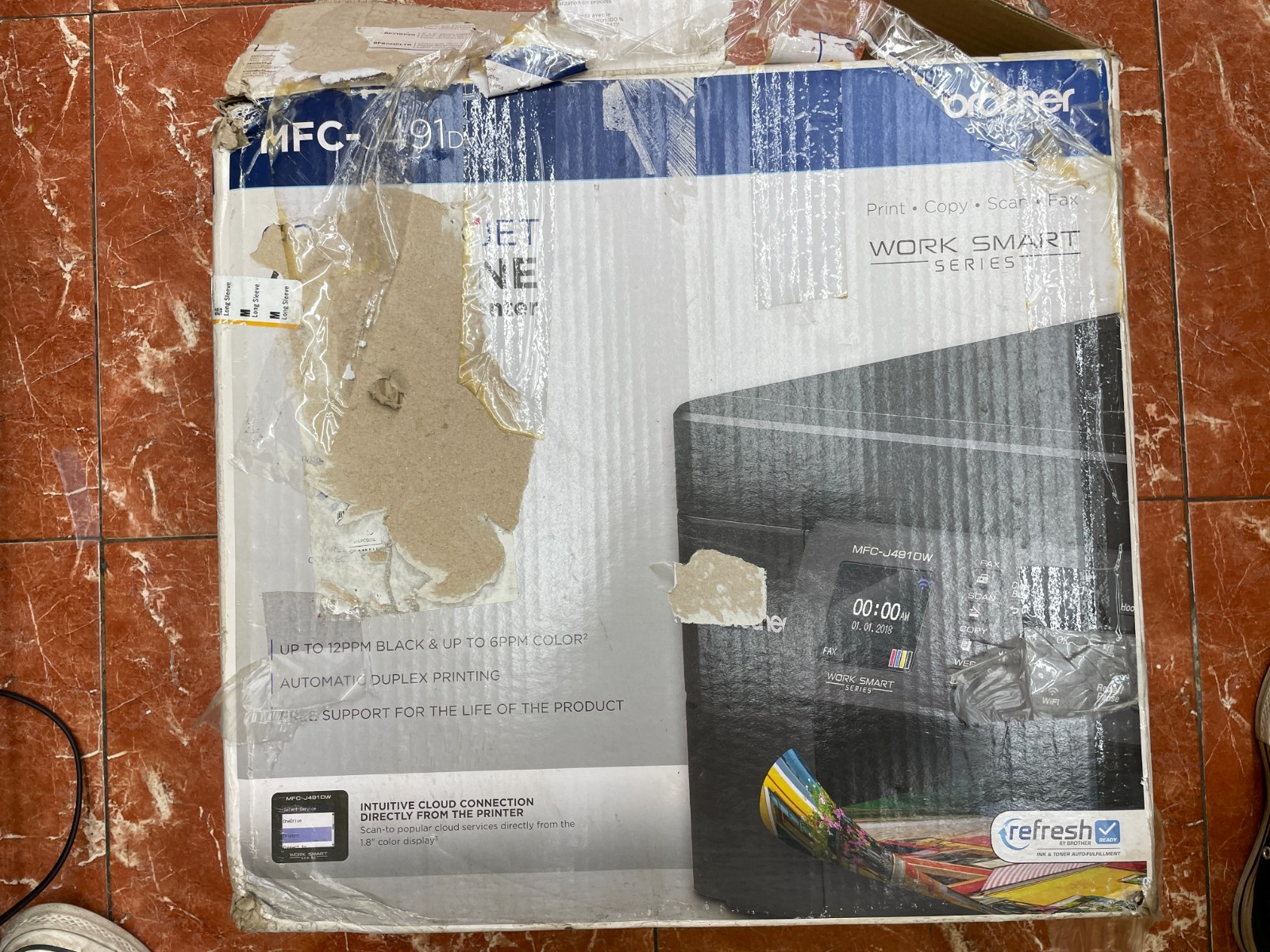 Brother Work Smart MFC-J491DW All-In-One Inkjet Printer