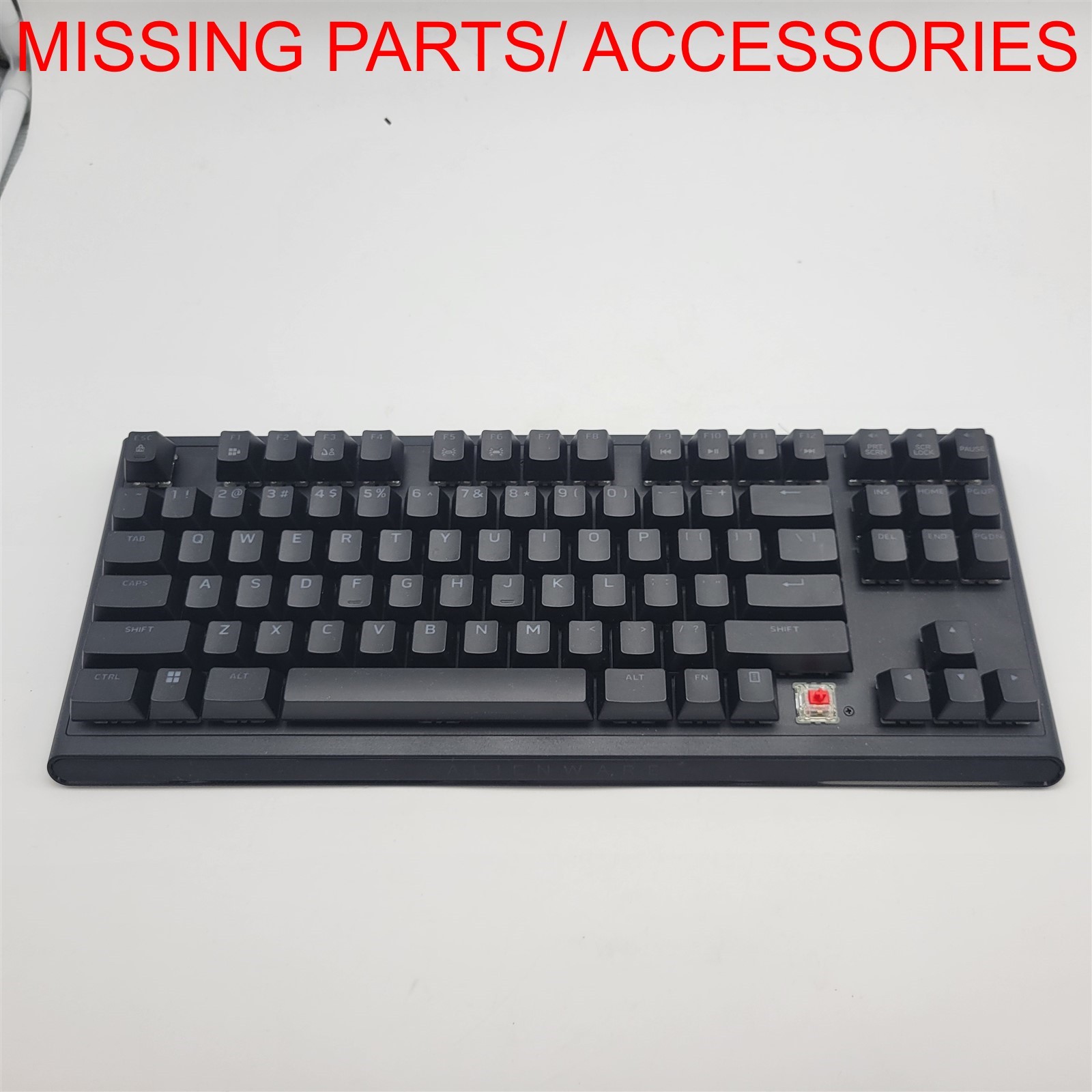 Alienware Tenkeyless Gaming Keyboard AW420K, Dark Side of The Moon, Wired *READ*