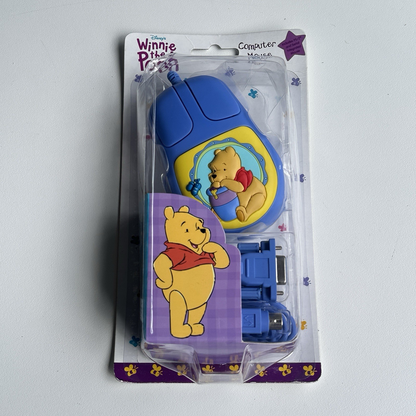 Vintage PC Disney Winnie the Pooh Computer Mouse Set - NEW IN PACKAGING