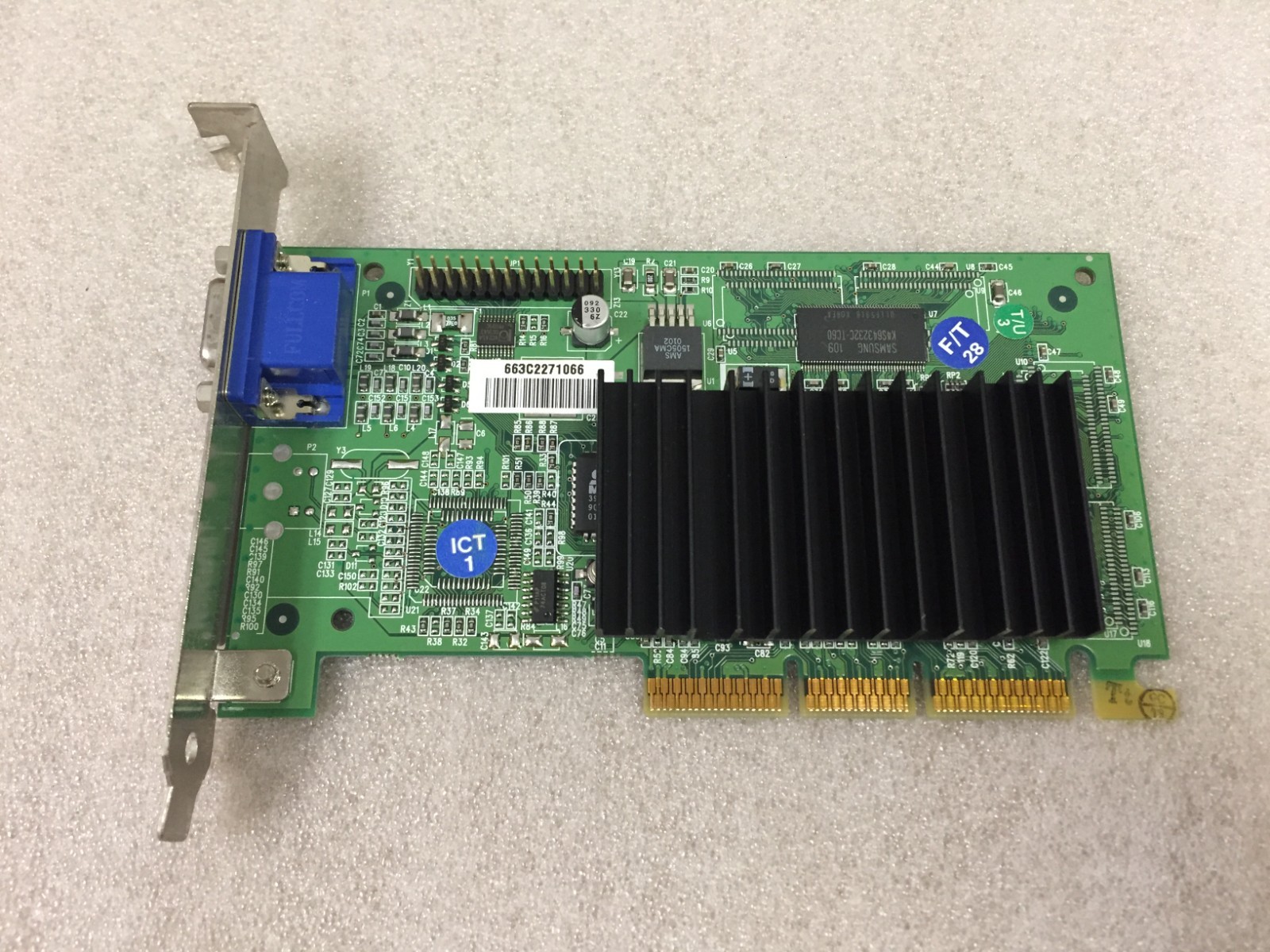 Nvidia HP Compaq 182757-001 179250-002 16MB AGP Video Card 180-P0009-0000-C00