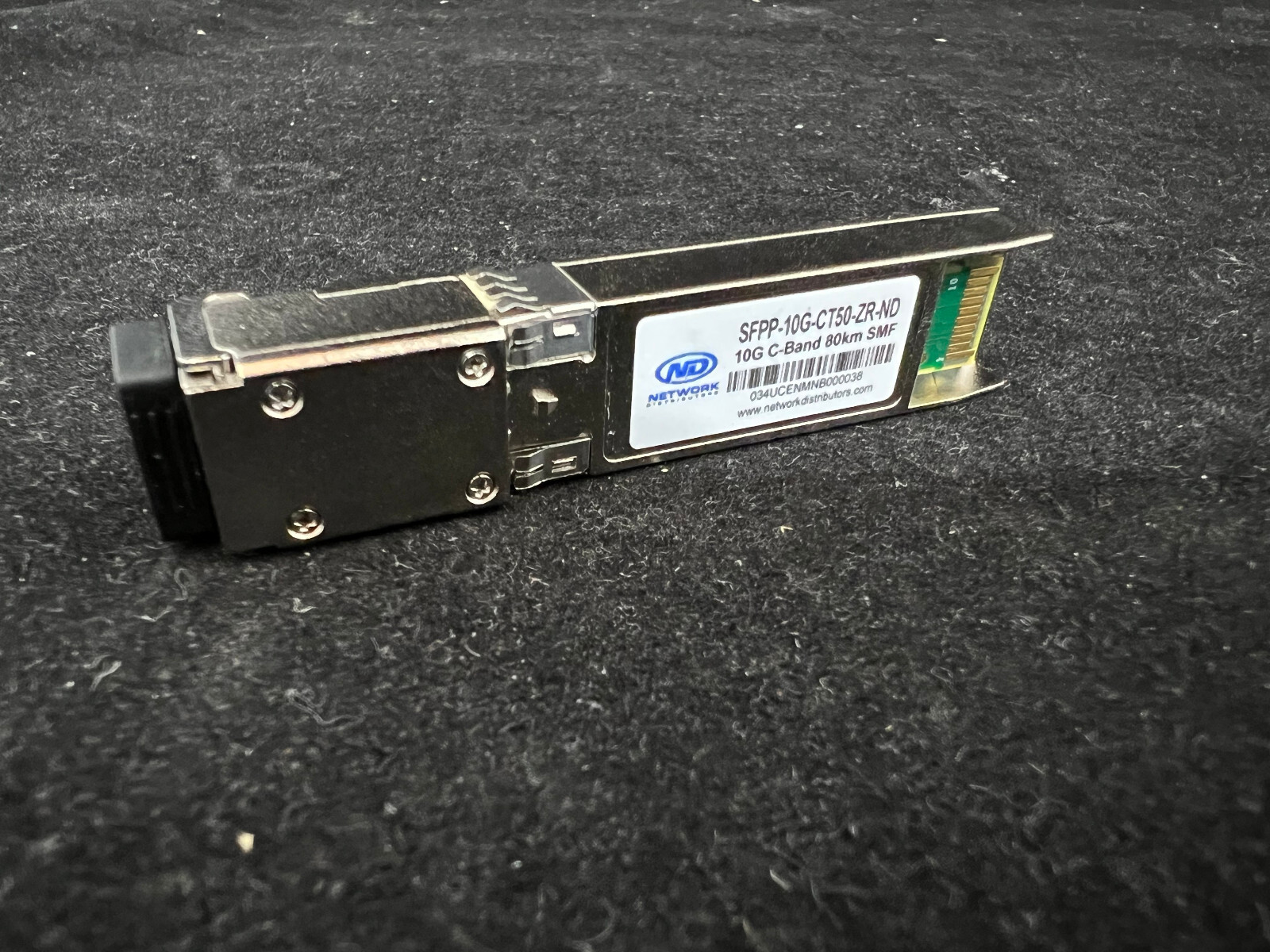 Juniper Compatible SFPP-10G-CT50-ZR 10G Tunable 80km Fiber Optic Transceiver