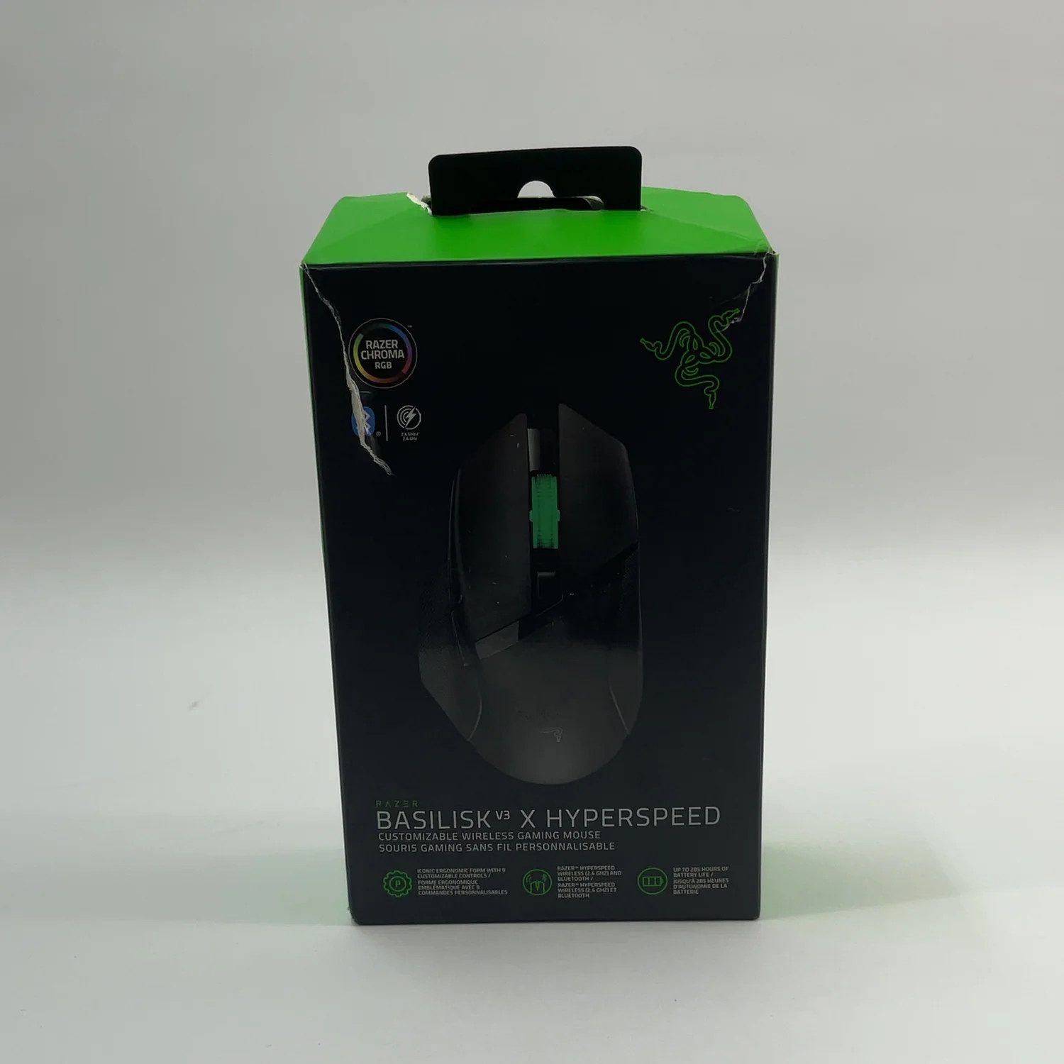 Razer Basilisk V3 X Hyperspeed RZ01-04870100-R3U1 Wireless Mouse Black