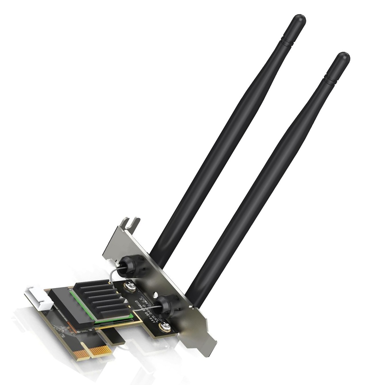 WiFi 7 Expansion Card with Bluetooth 5.4 - BE6500 Speed - PCIe x1/4/8/16