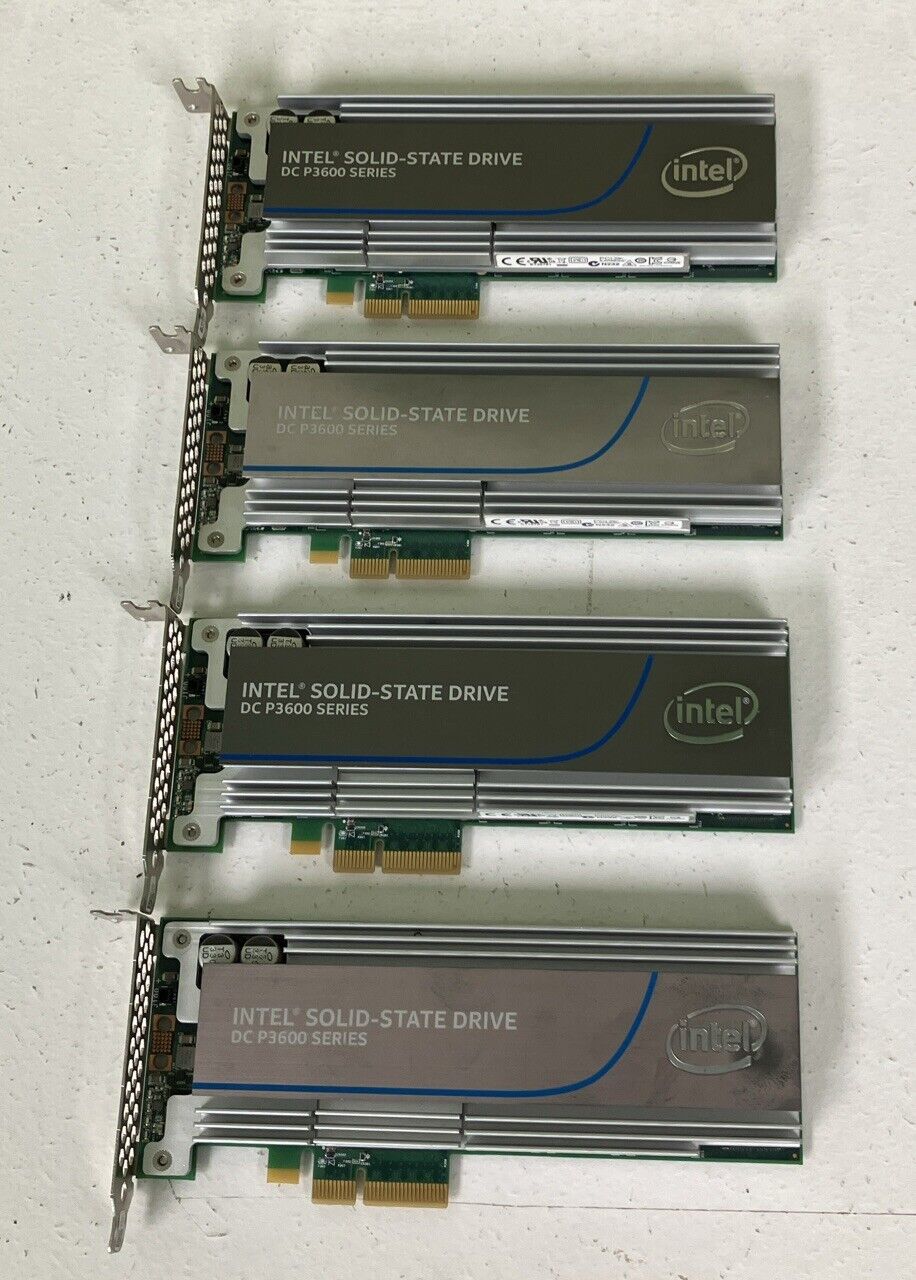 LOT 4: Intel SSD DC P3600 Series 1.6TB SSDPEDME016T4