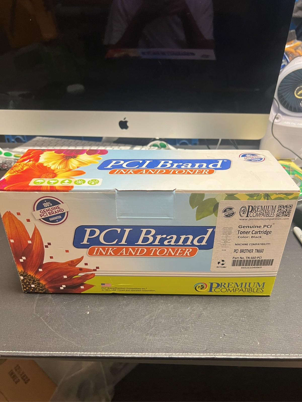 PCI Brand Black Toner Cartridge for Brother TN660 High Yield