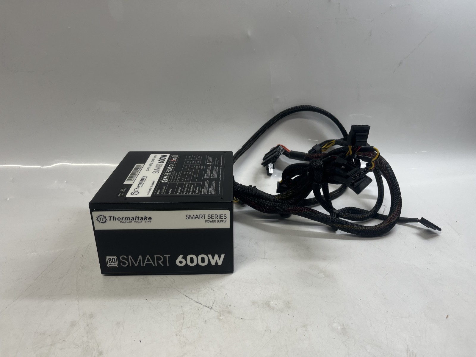 Thermaltake SMART 600W PC Computer Desktop Power Supply PSU, TTP-0600P-W