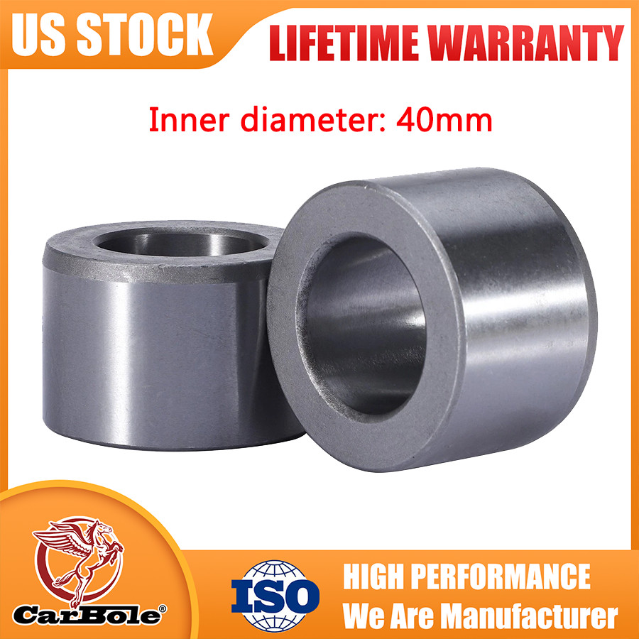 2PCS 40MM Excavator Bucket Bushings For Bosses Cat John Deere Kubota Takeuchi