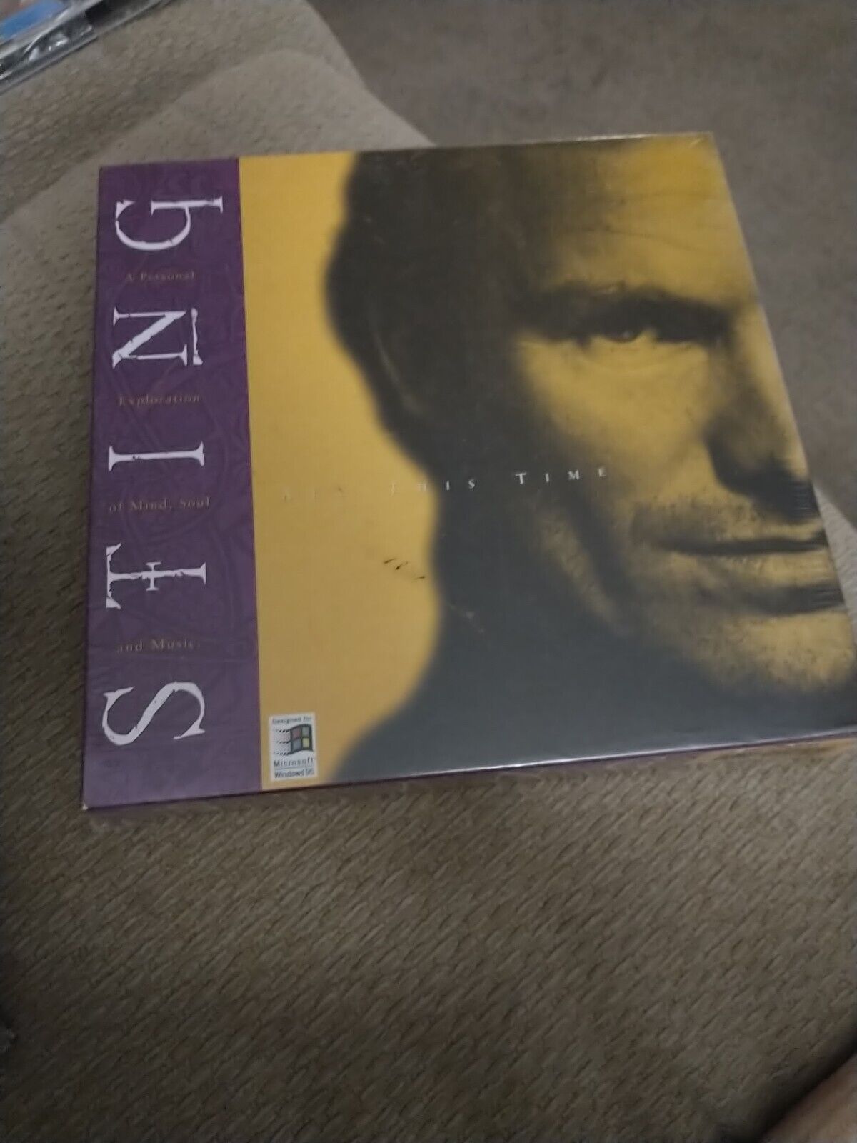 Sting All This Time 2-Disc Set Interactive CD-ROM Sealed Box 1996