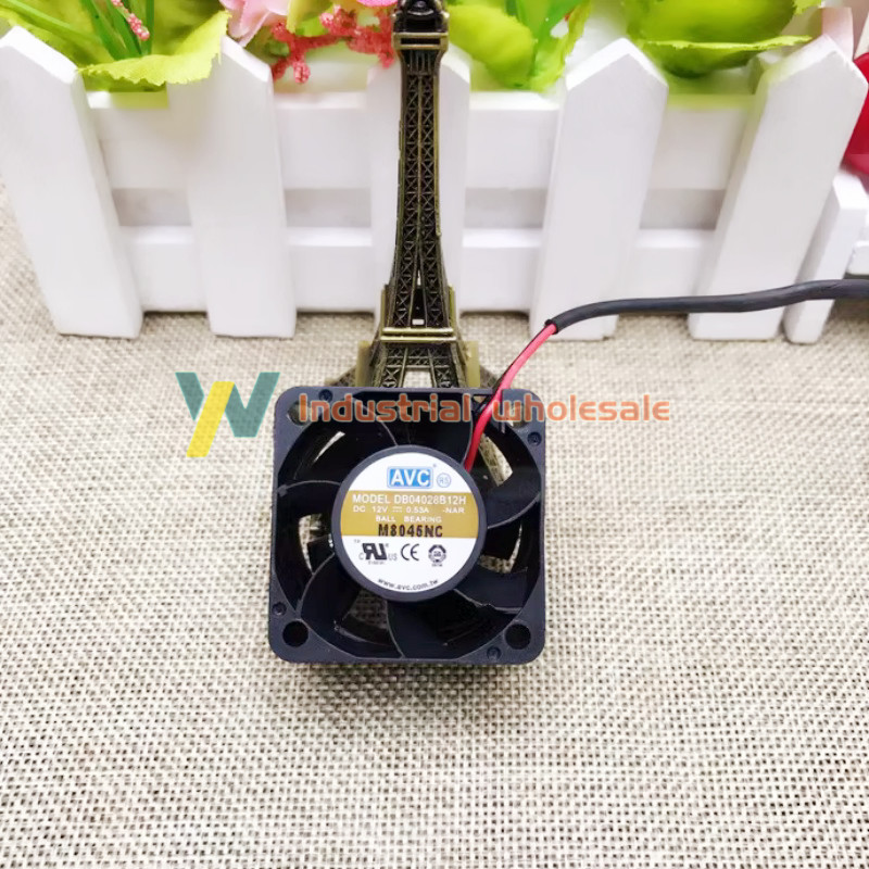 1pc new AVC 12v DC 0.53a 40x28mm 4-Wire Fan DB04028B12H-P154 DB04028B12HP154
