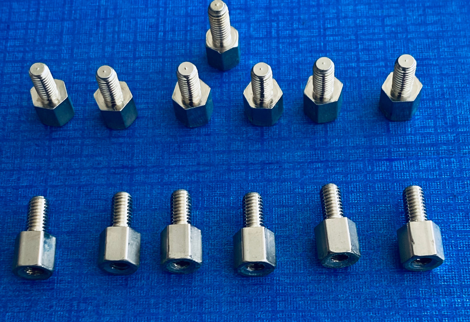 Original Hex Port Screws 2 X 12 For Mainboard For AMIGA 500/A500+