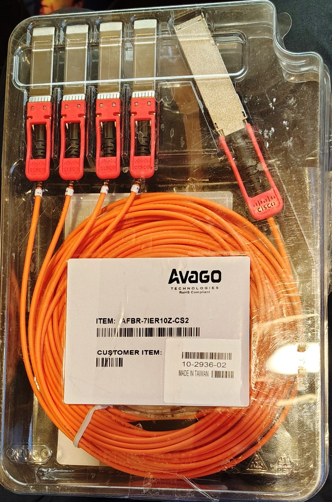 AVAGO CISCO AFBR-7IER10Z-CS2