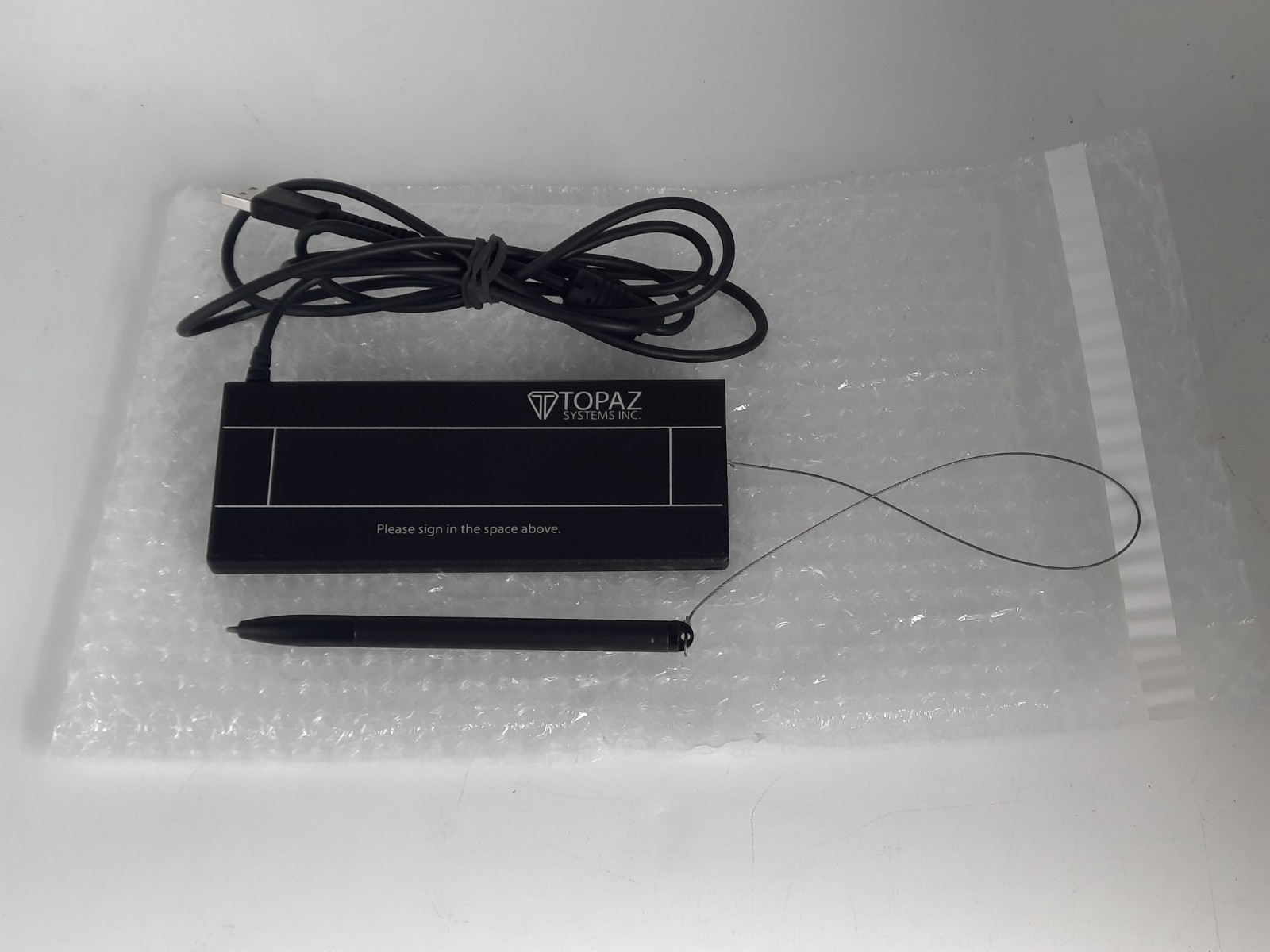 Topaz SignatureGem T-S261 Electronic Signature Capture Pad-Refurbished