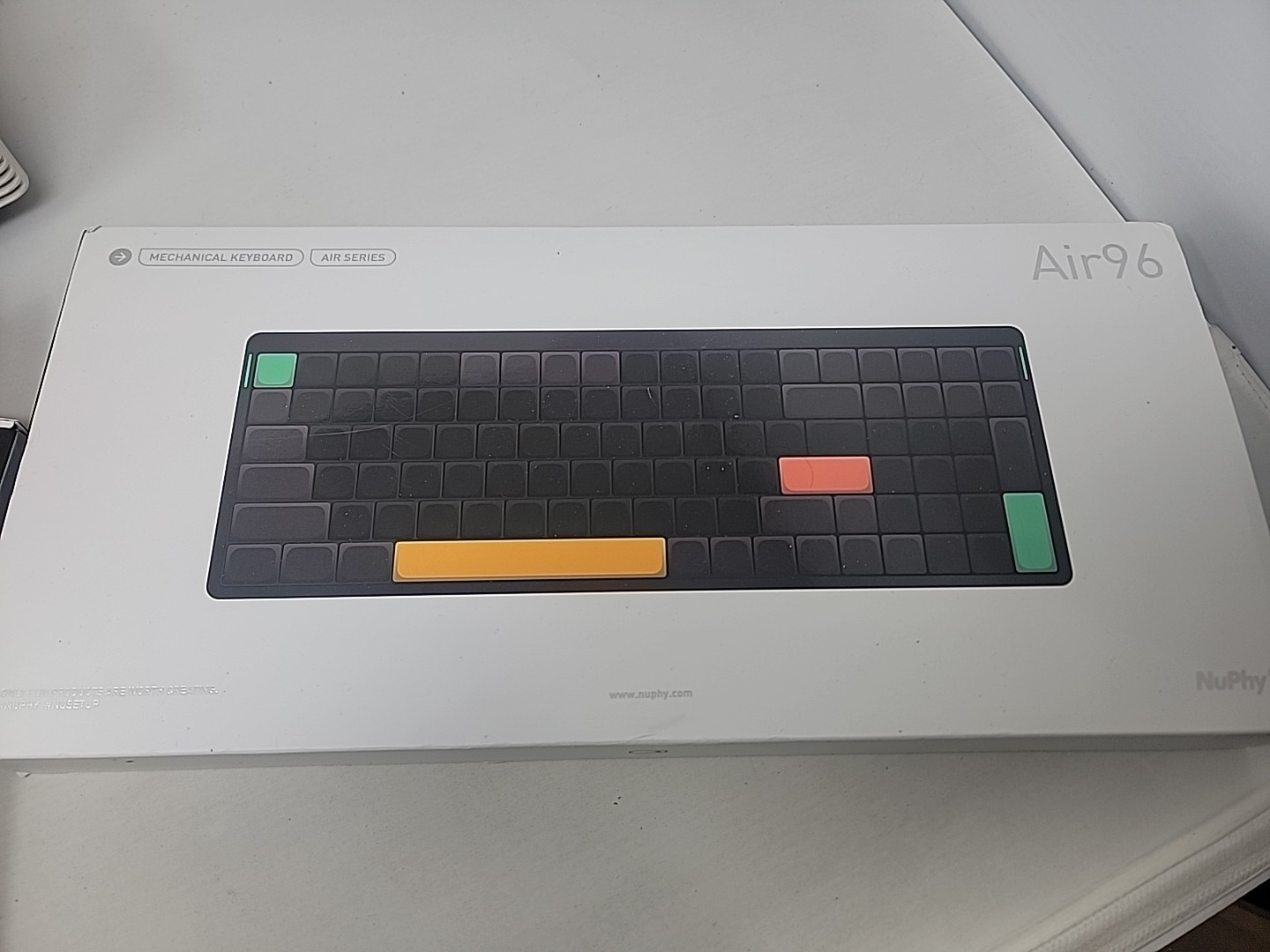 Air 96 Mechanical Keyboard NuPhy (( NO Key Caps)) With Case