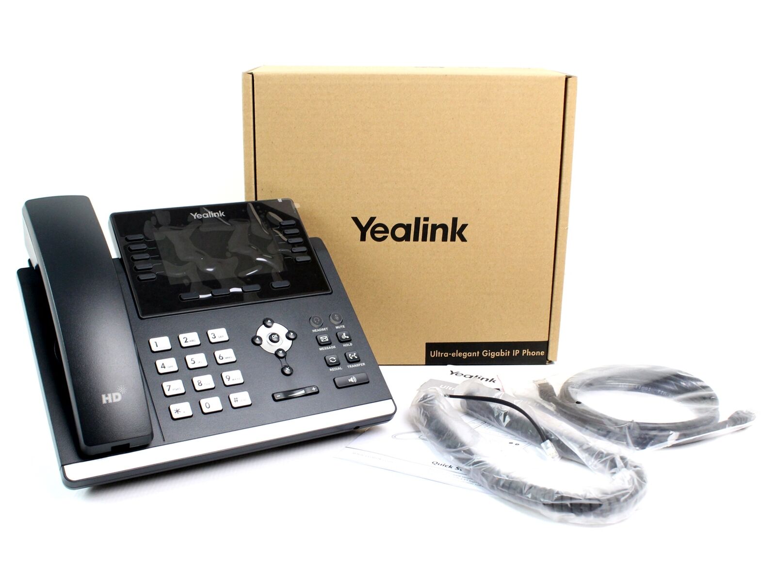 Yealink SIP-T46U Ultra-Elegant Gigabit IP Phone - NEW