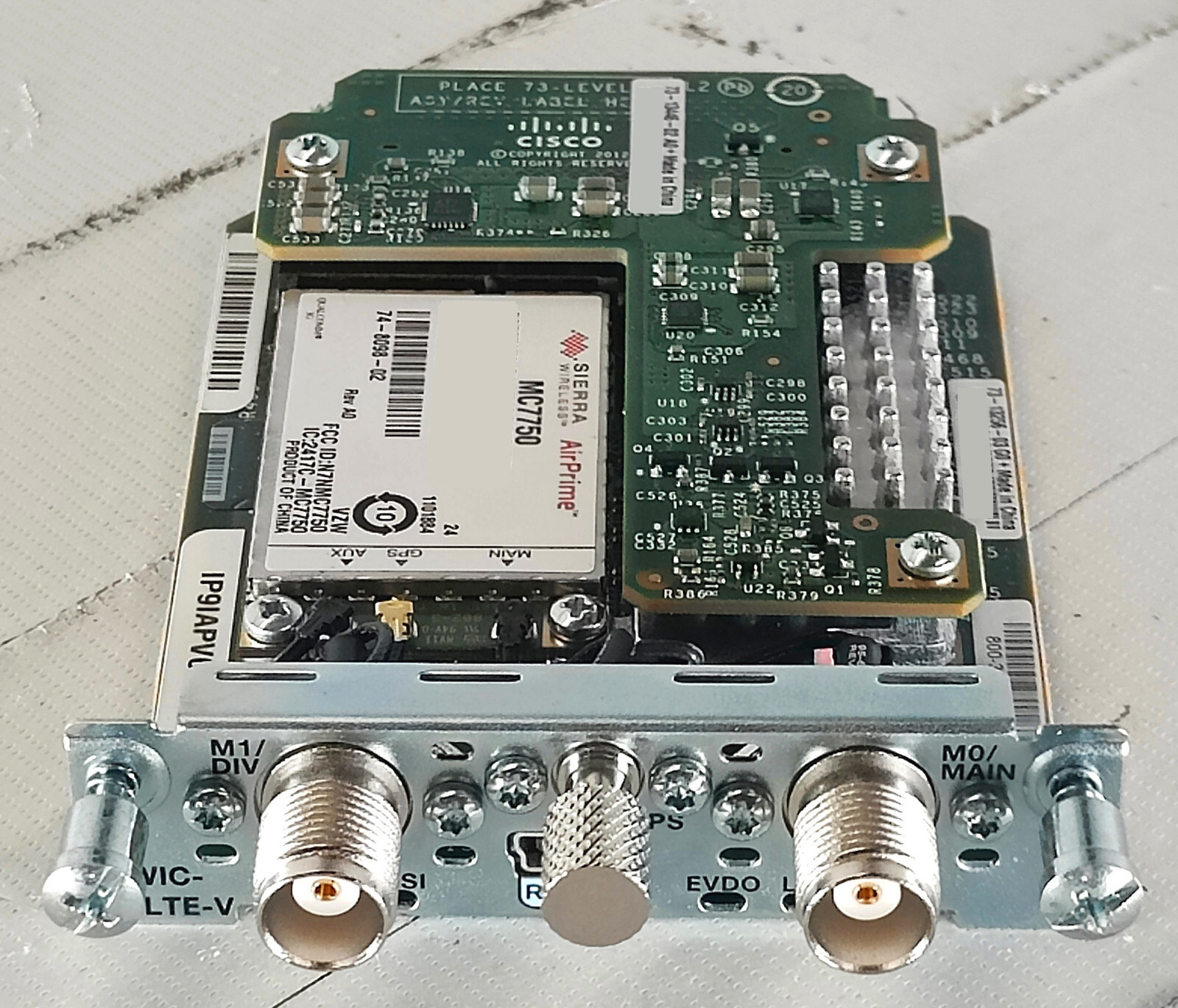 Cisco EHWIC-4G-LTE-V WAN Interface Card 800-34878-03 IP9IAPVCAA