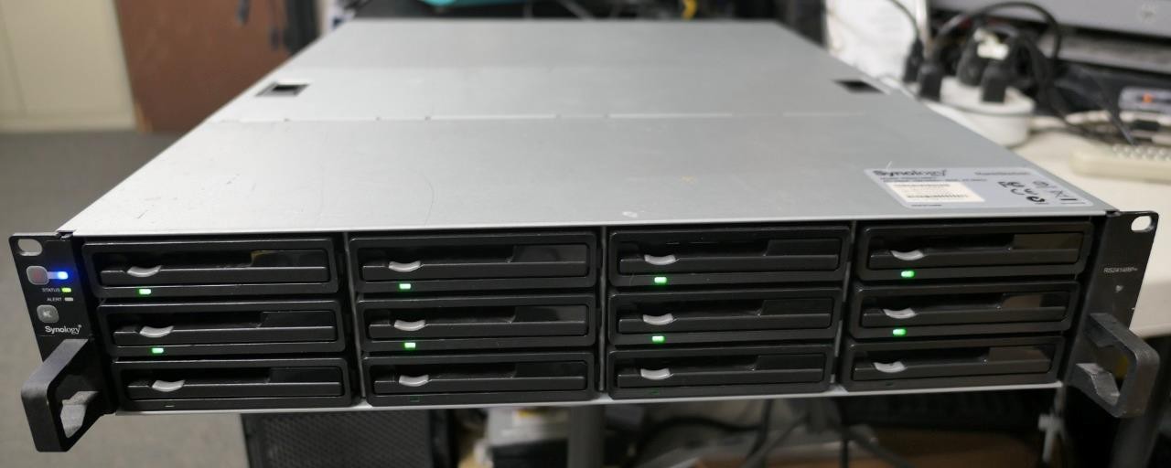 RS2414RP+ Synology 12 Bay NAS Includes 50TB (Qty 8 Drives) 2TB Ram Atom D2700
