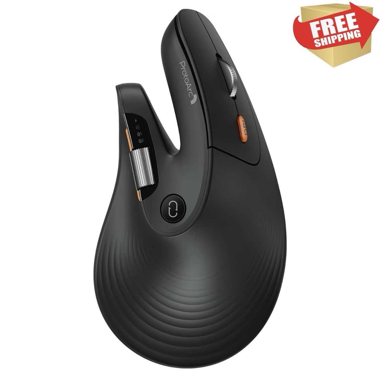 New - ProtoArc Ergonomic Bluetooth Mouse, EM11 Pro Vertical Mouse
